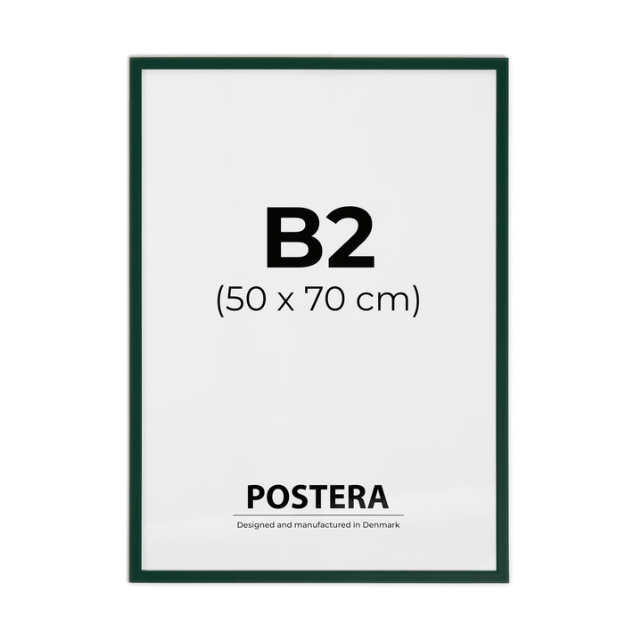 Donkergroene lijst - B2