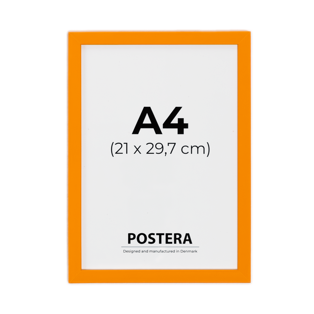 Oranje lijst - A4