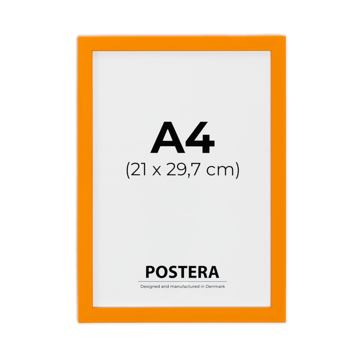Oranje lijst - A4