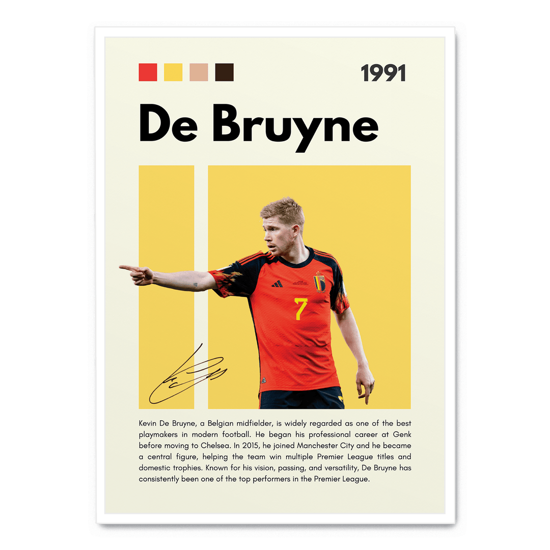 Kevin De Bruyne Football Icons