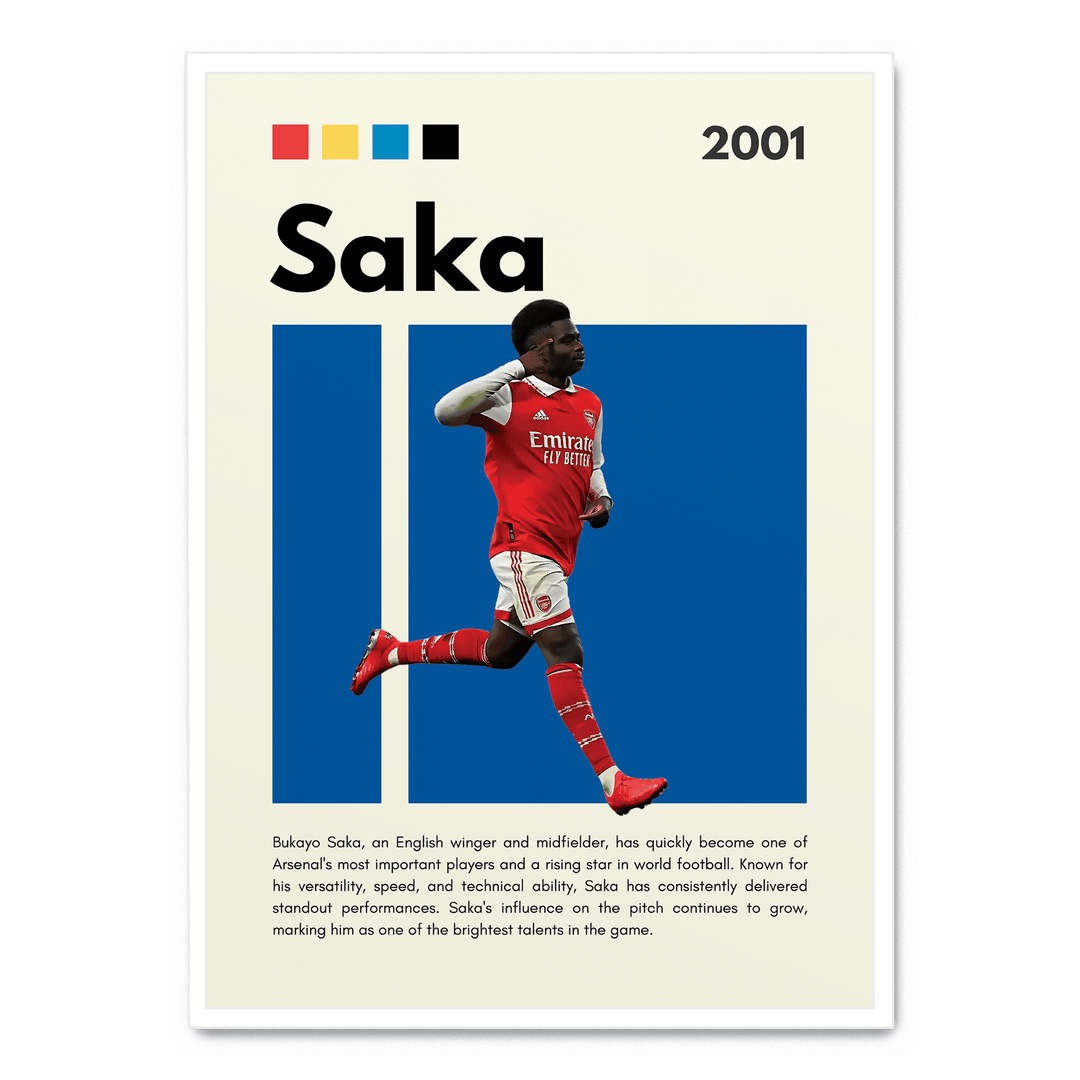 Bukayo Saka Football Icons