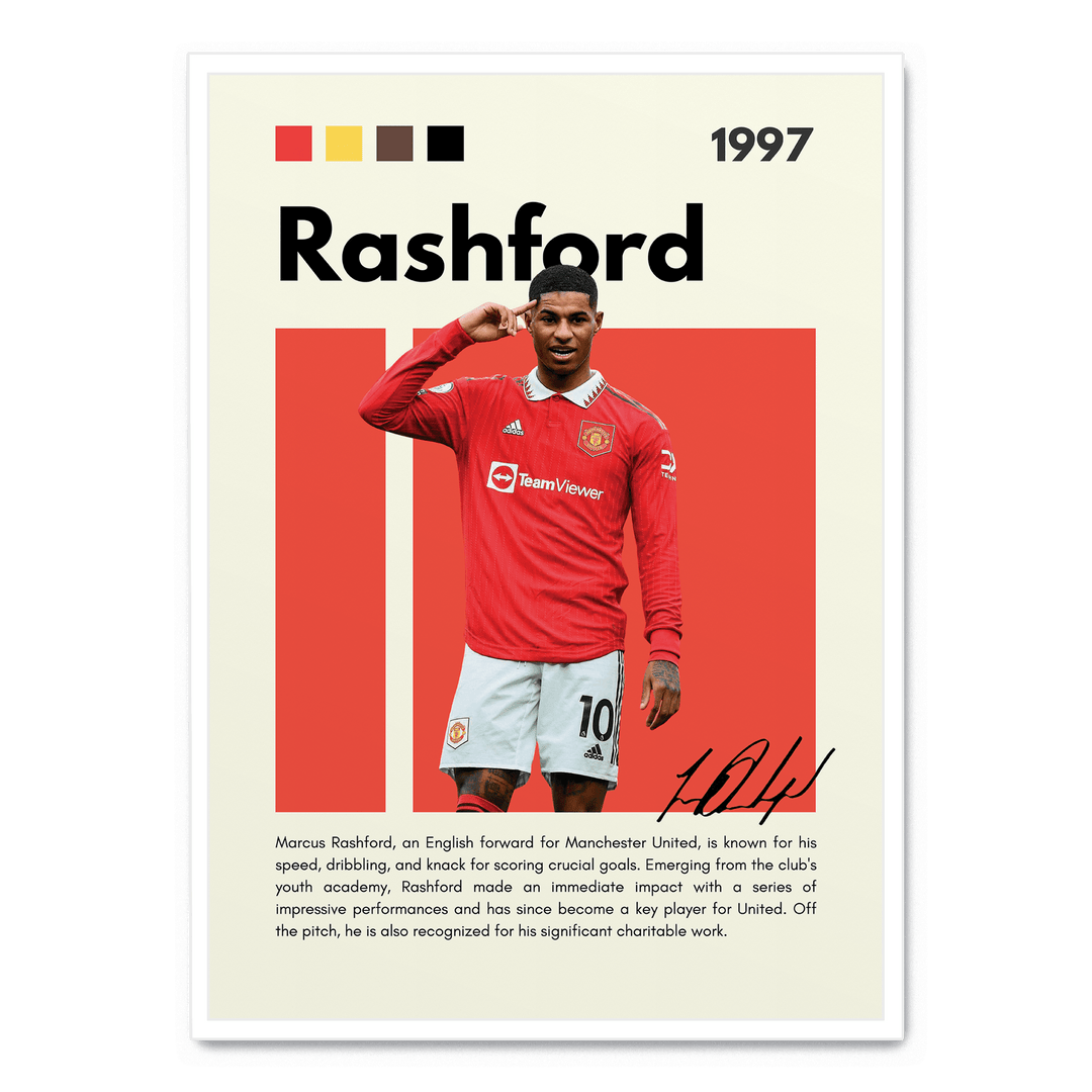 Marcus Rashford Football Icons