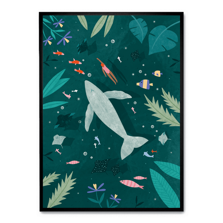 Swimming With A Whale