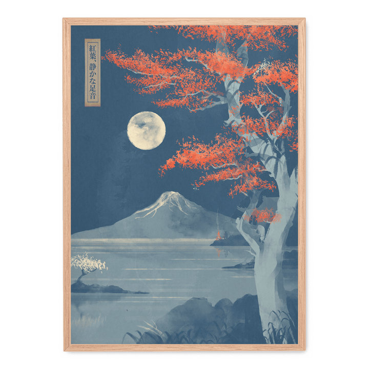 Crimson Leaves Silent Steps