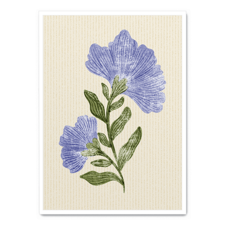Soft Periwinkle Botanical