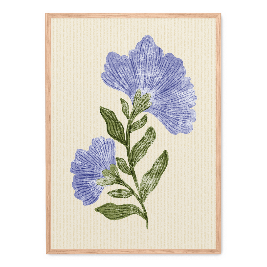 Soft Periwinkle Botanical
