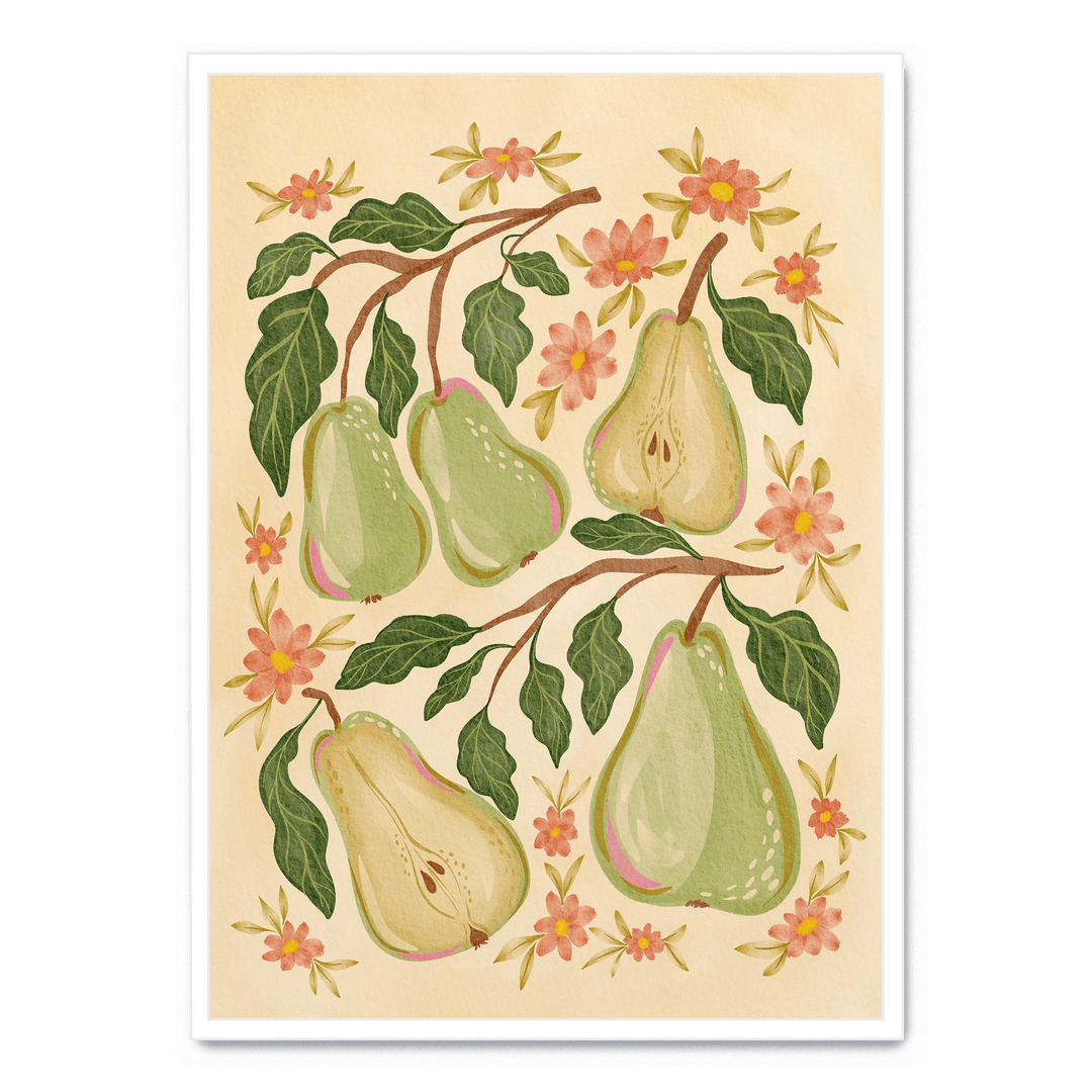 Sweet Green Pears
