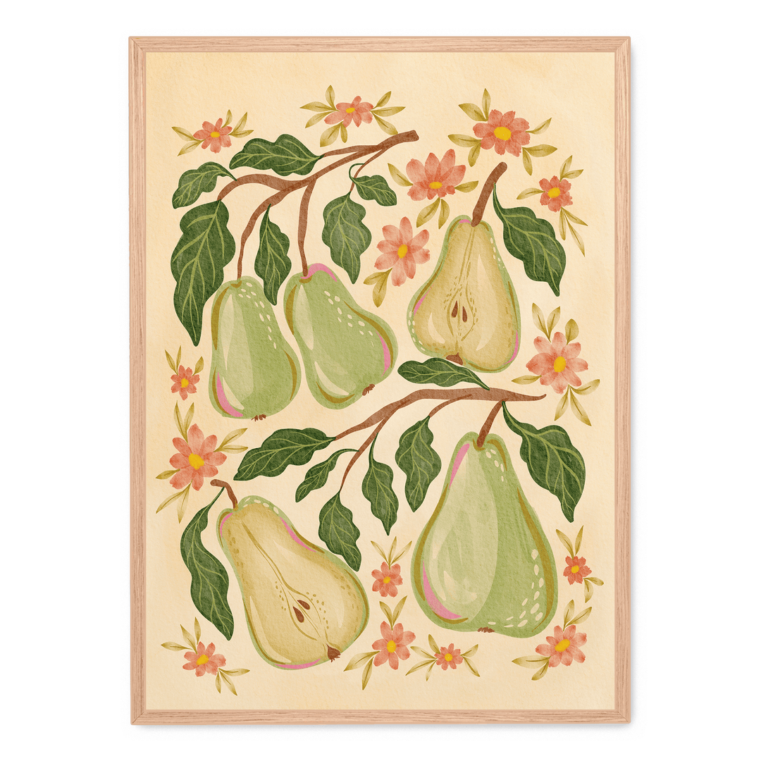 Sweet Green Pears