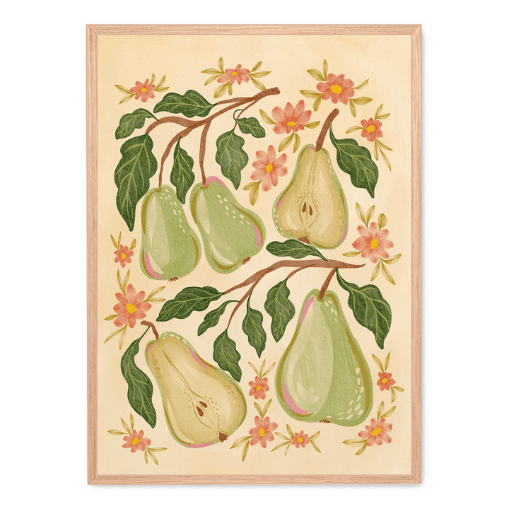 Sweet Green Pears