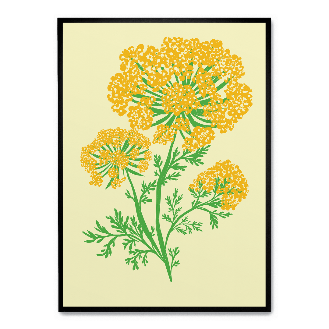 Vibrant Yellow Umbel