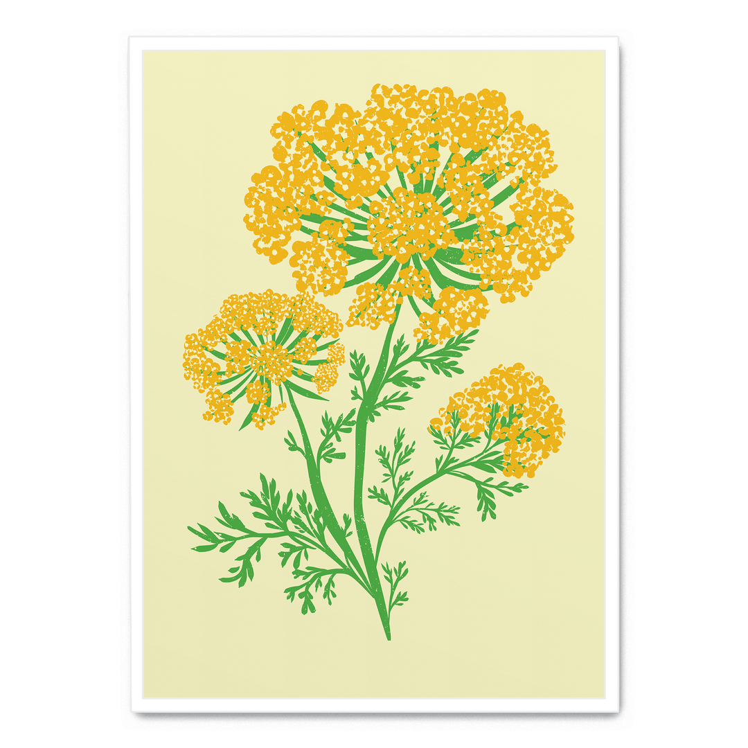 Vibrant Yellow Umbel