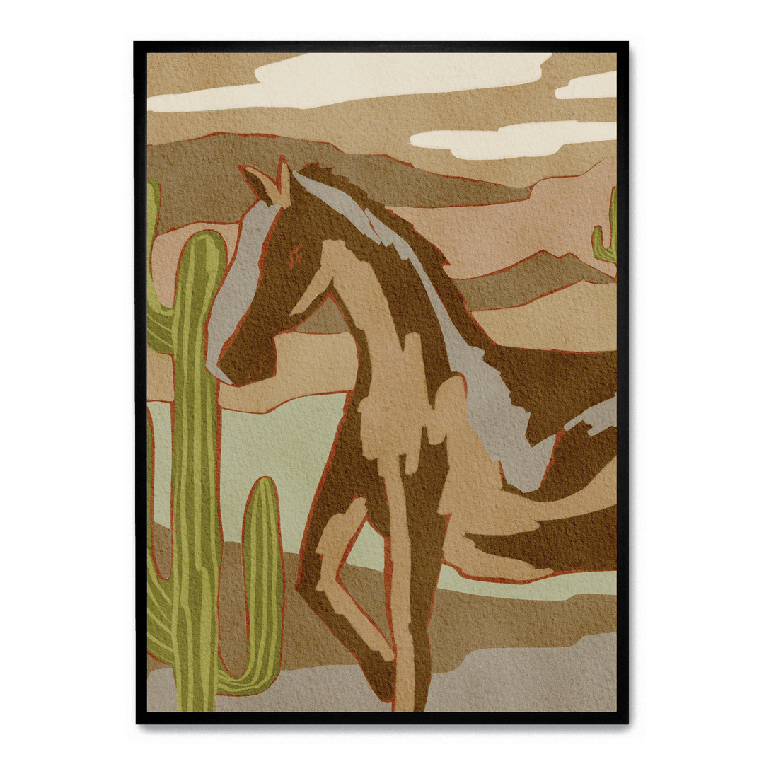 Wild Desert Horse