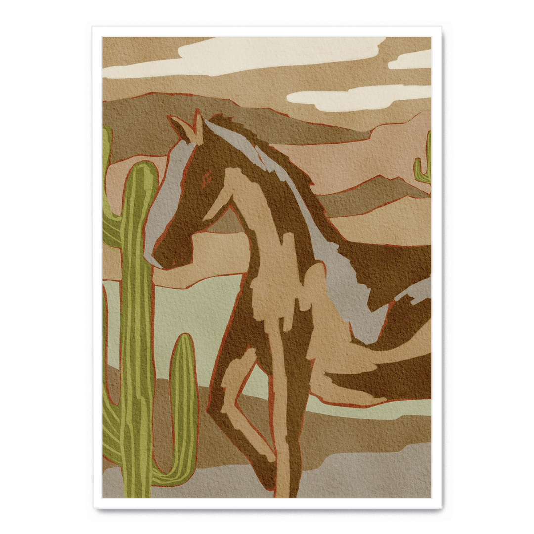 Wild Desert Horse