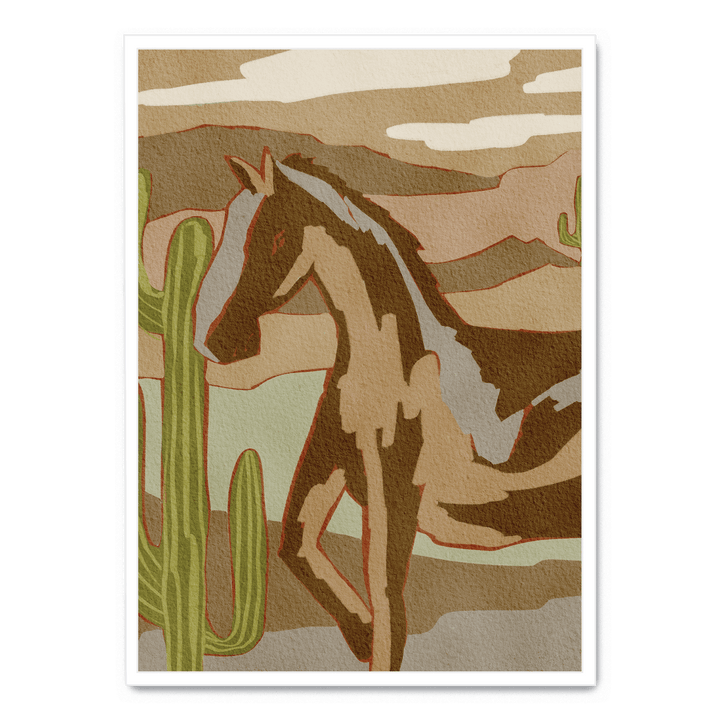 Wild Desert Horse