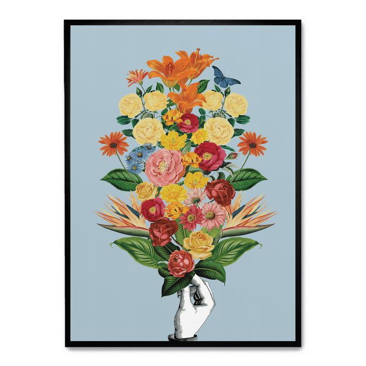 Botanical Blue Bouquet