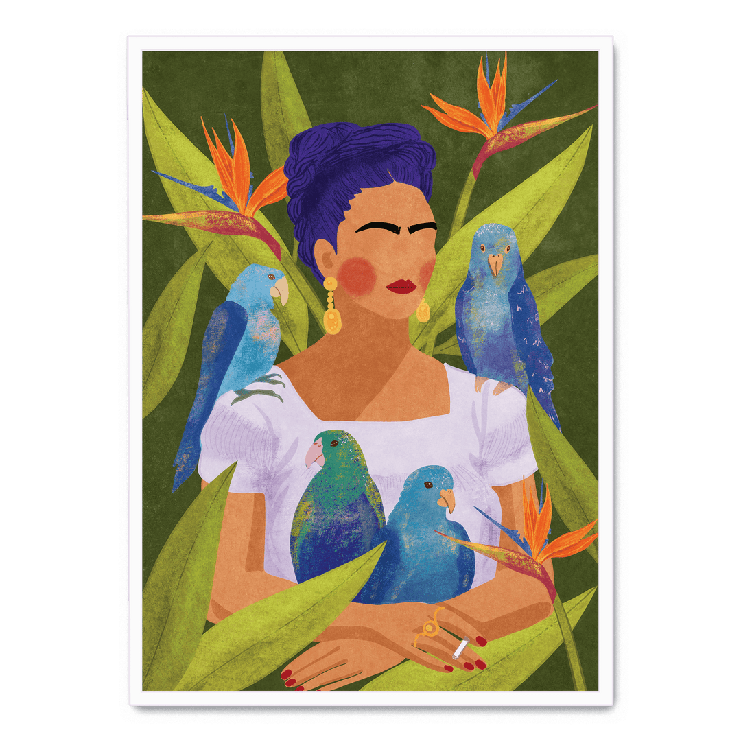 Frida And Birds