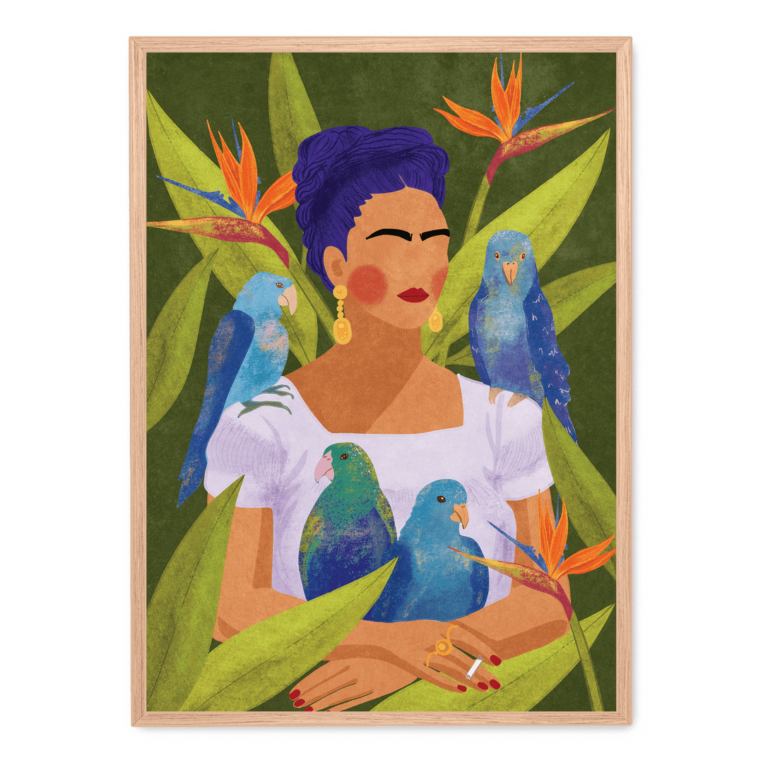 Frida And Birds