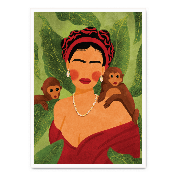 Frida And Monkeys