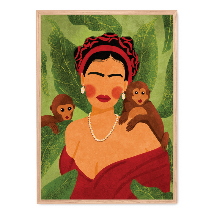 Frida And Monkeys