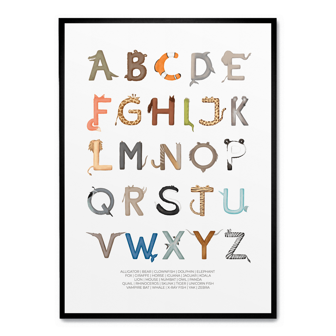 Animal Letters ABC