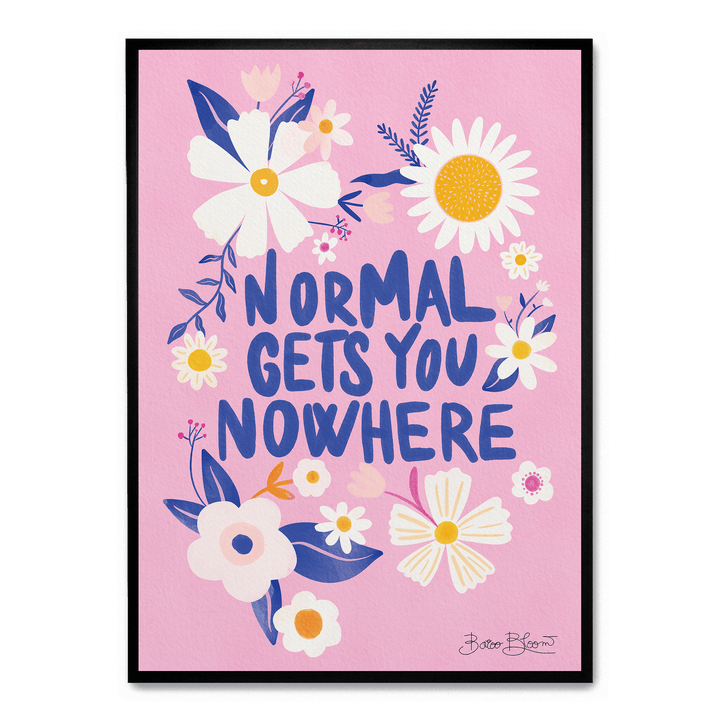 Normal Gets You Nowhere