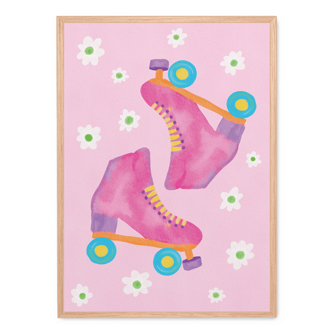 Roller Skates Pink