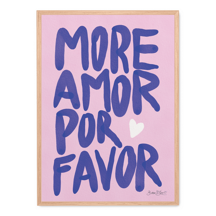 More Amor Por Favor Blue