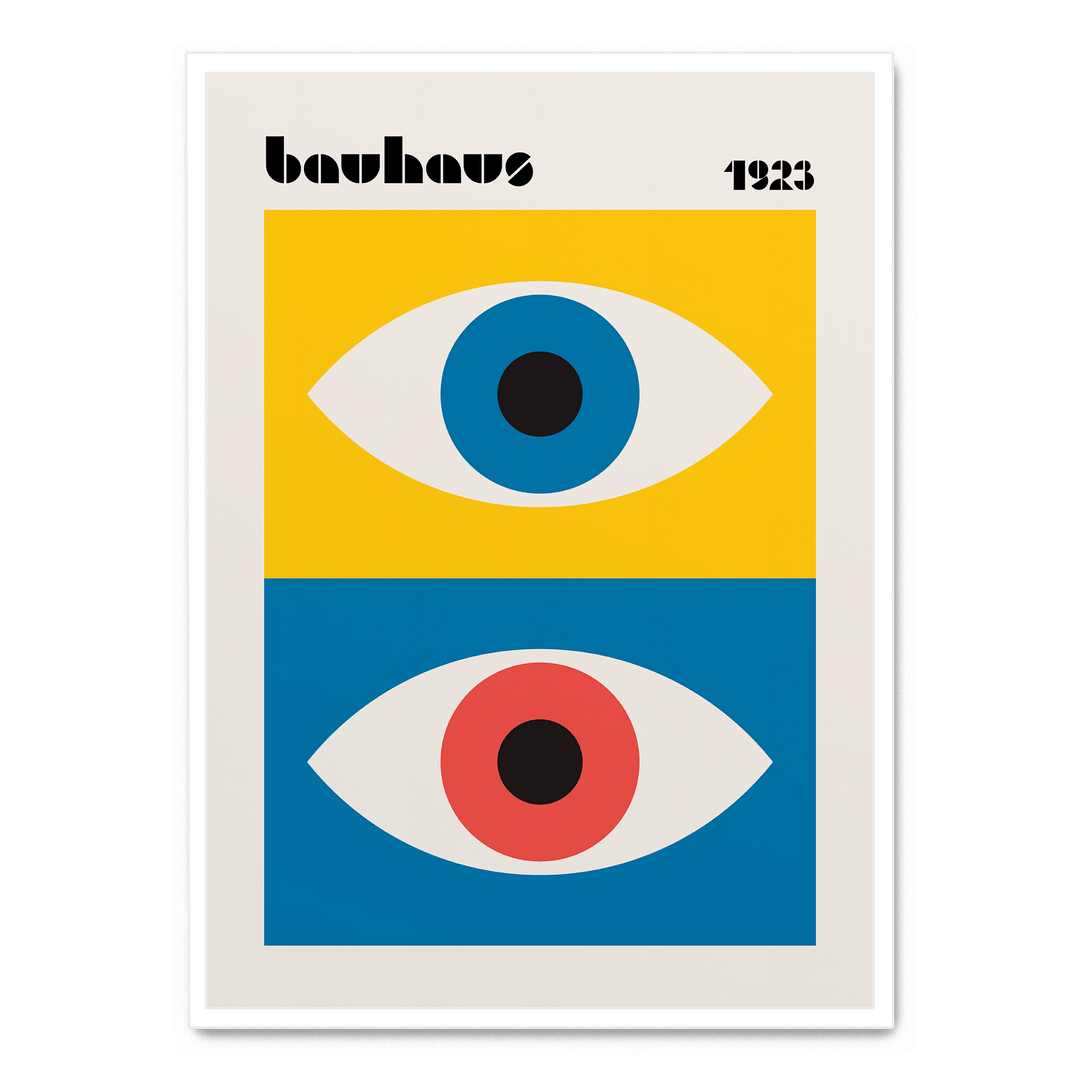 Bauhaus Eyes Abstract