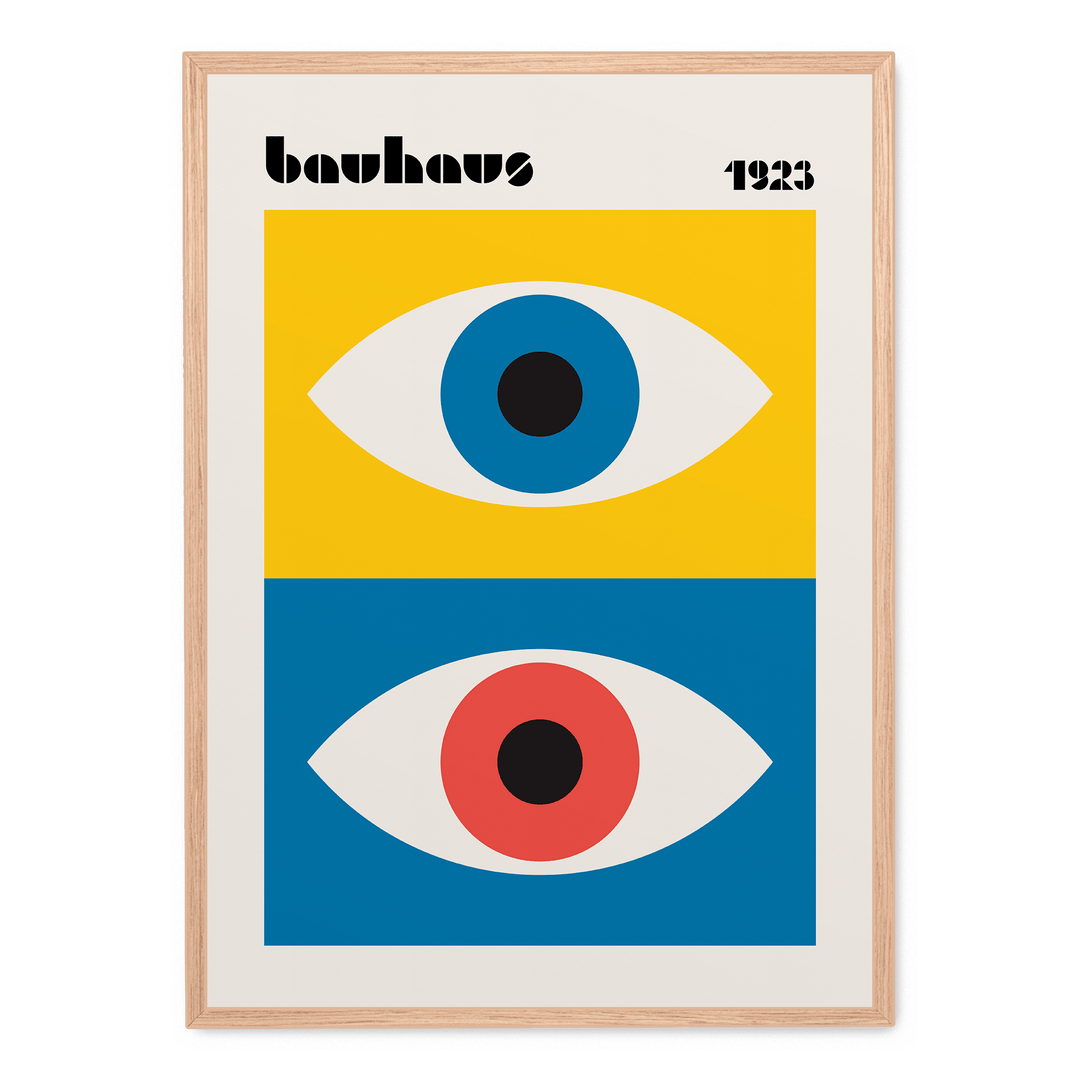 Bauhaus Eyes Abstract
