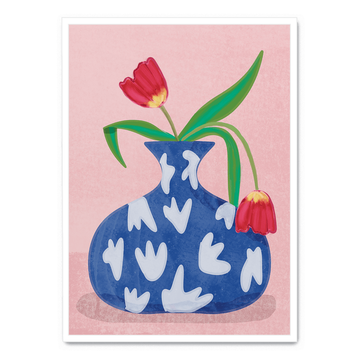 Tulips In Vase