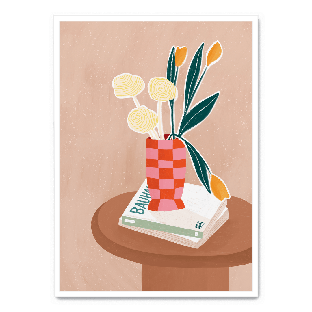 Checkered Vase
