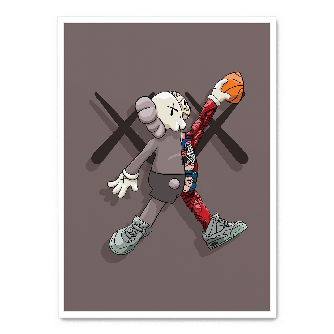 KAWS Basketball