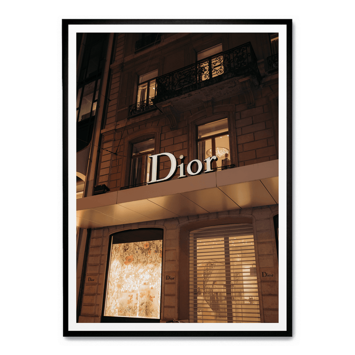 Dior Store Night