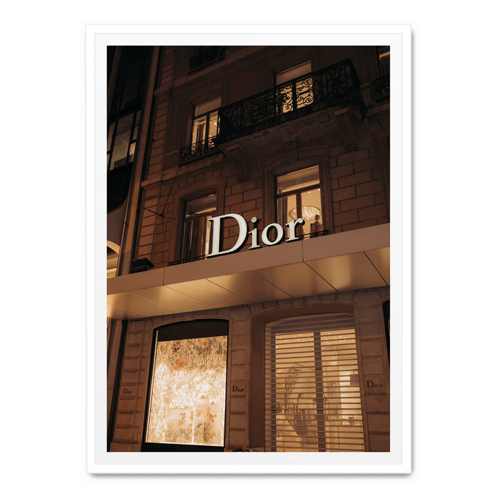 Dior Store Night