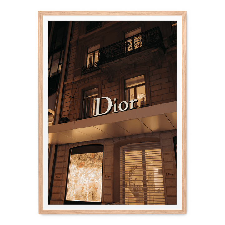 Dior Store Night