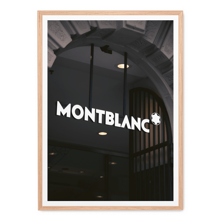 Montblanc Sign