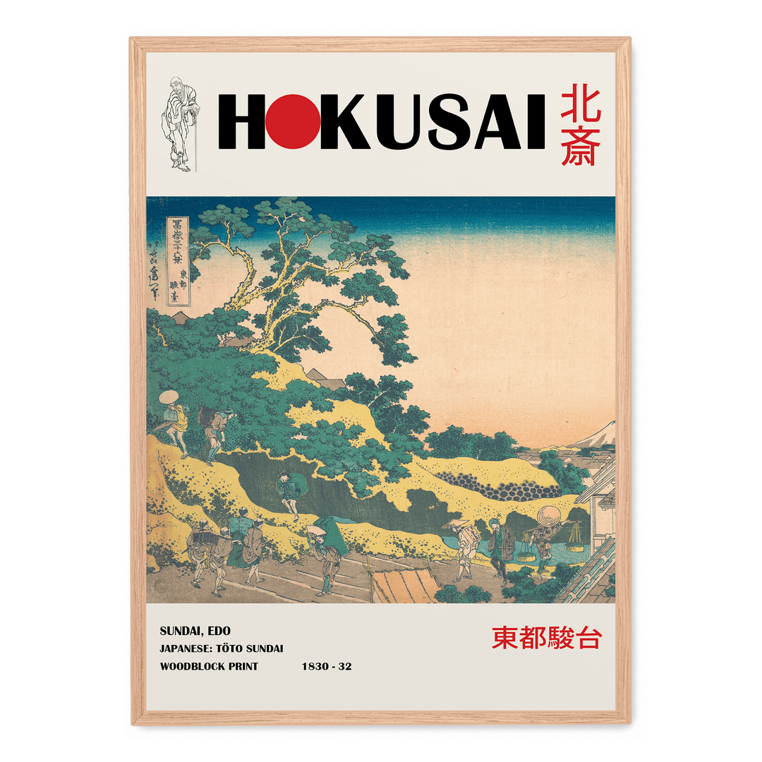 Hokusai - Sundai Edo
