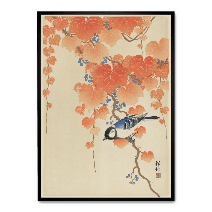 Ohara Koson - Bird On Branch