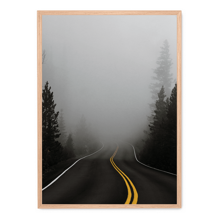 Highway With Fog