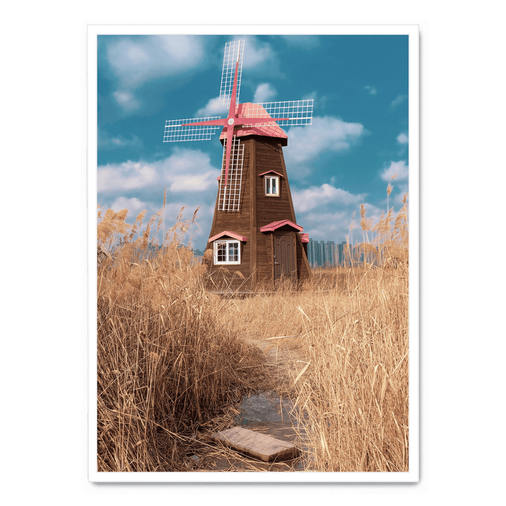 Mill Hidden In The Field