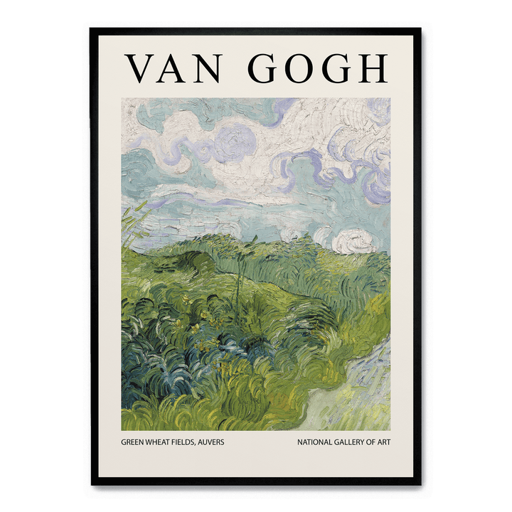 Green Wheat Fields, Auvers