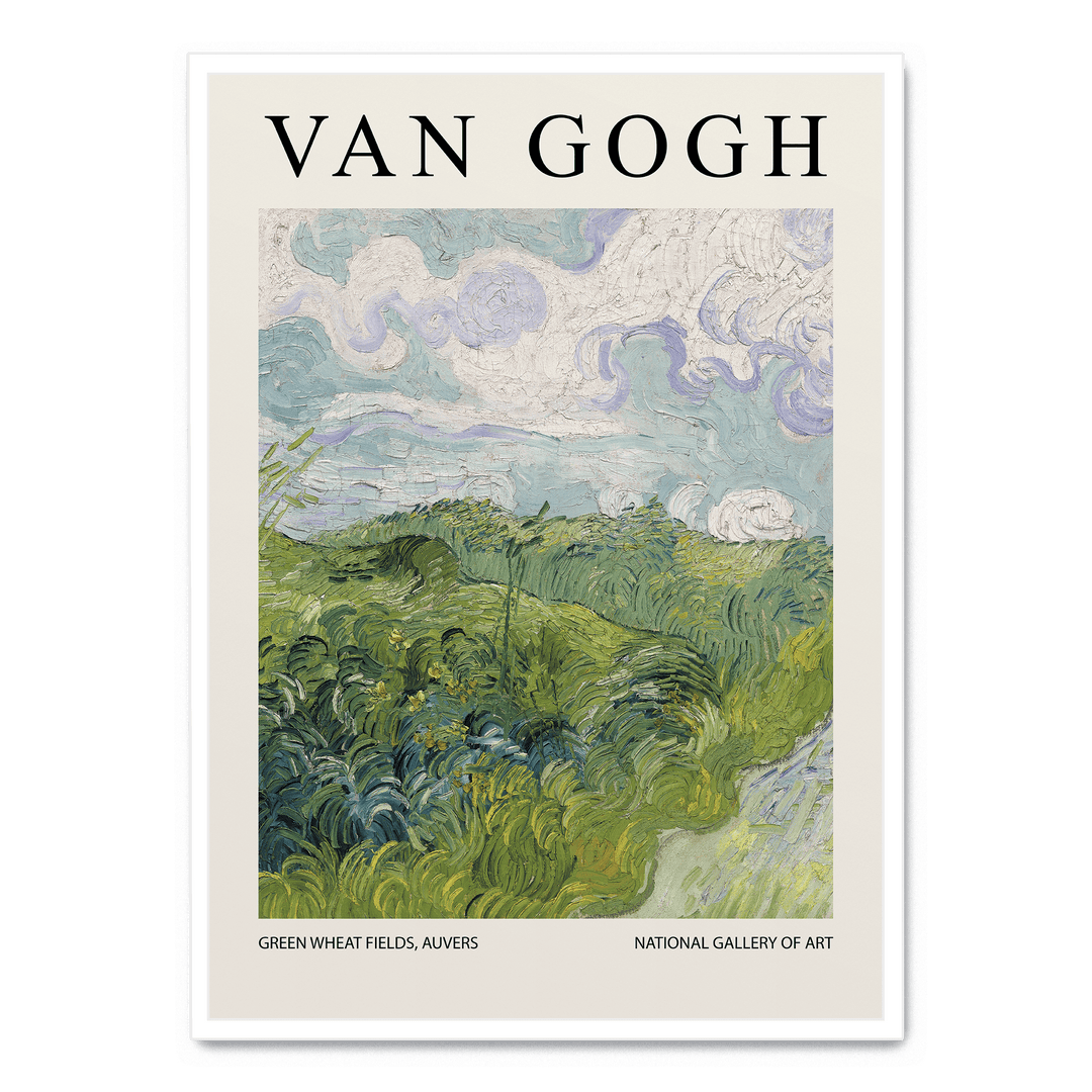 Green Wheat Fields, Auvers