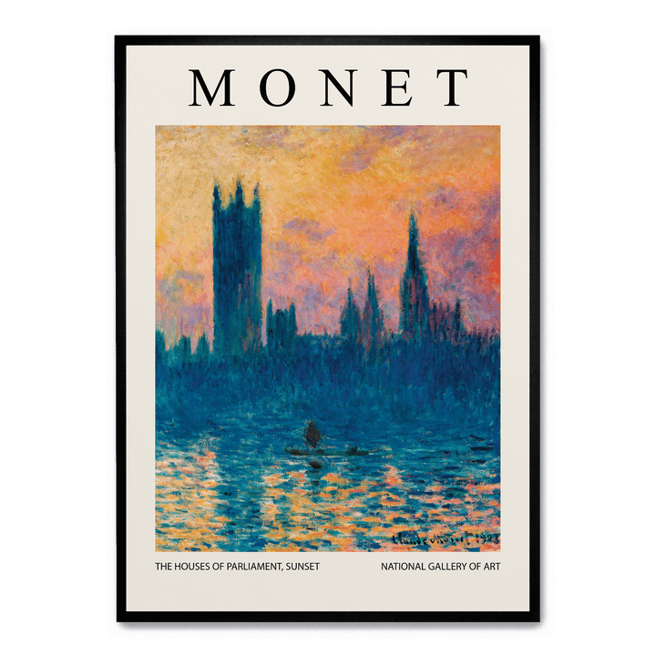 The Houses Of Parliament, Sunset