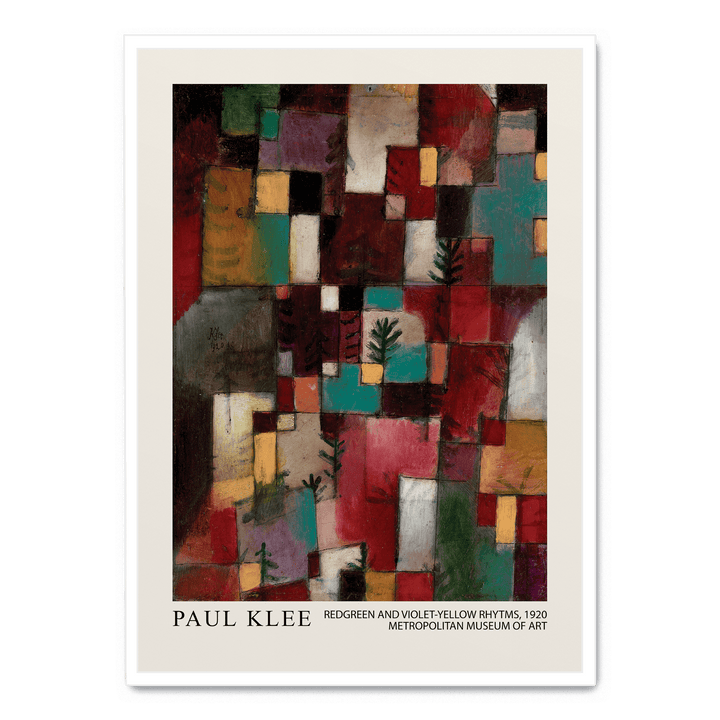 Redgreen And Violet-Yellow Rhytms