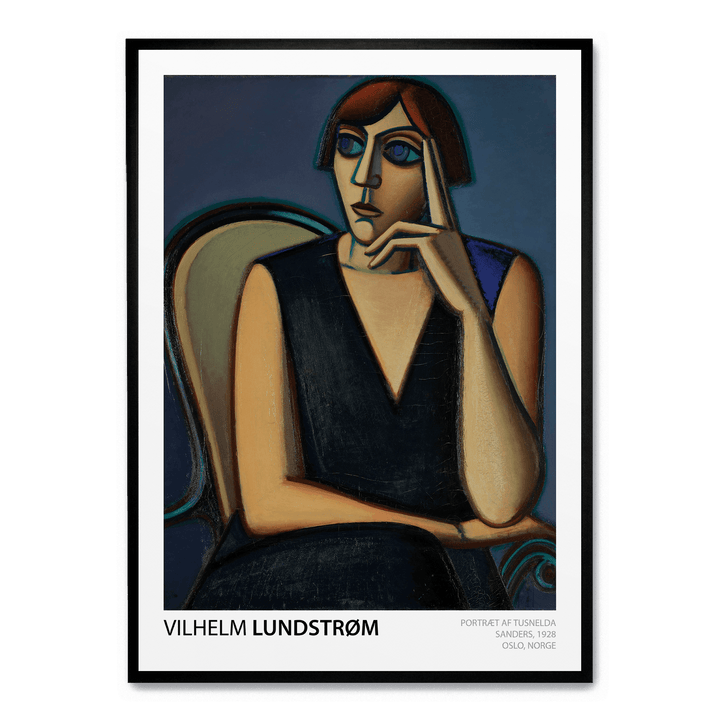 Portræt Af Tusnelda Sanders