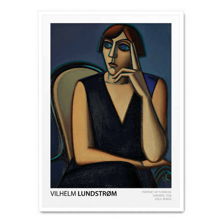 Portræt Af Tusnelda Sanders