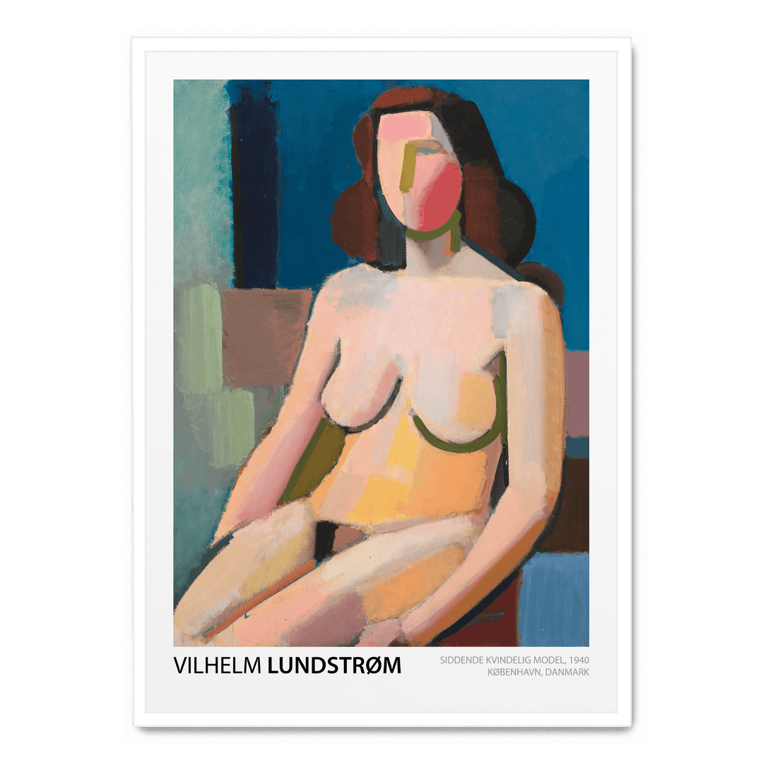 Siddende Kvindelig Model 2