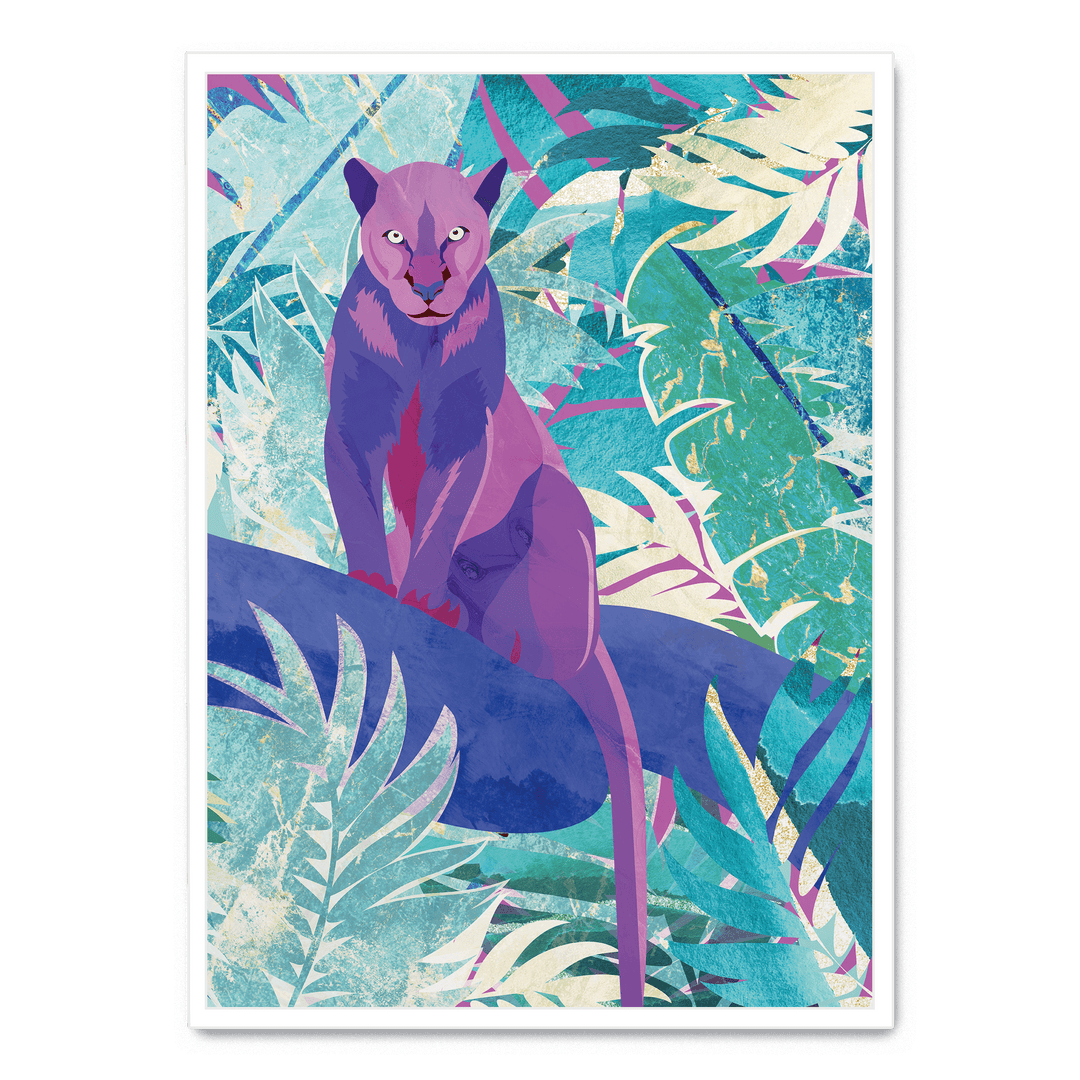 Pink Panther In The Neon Jungle