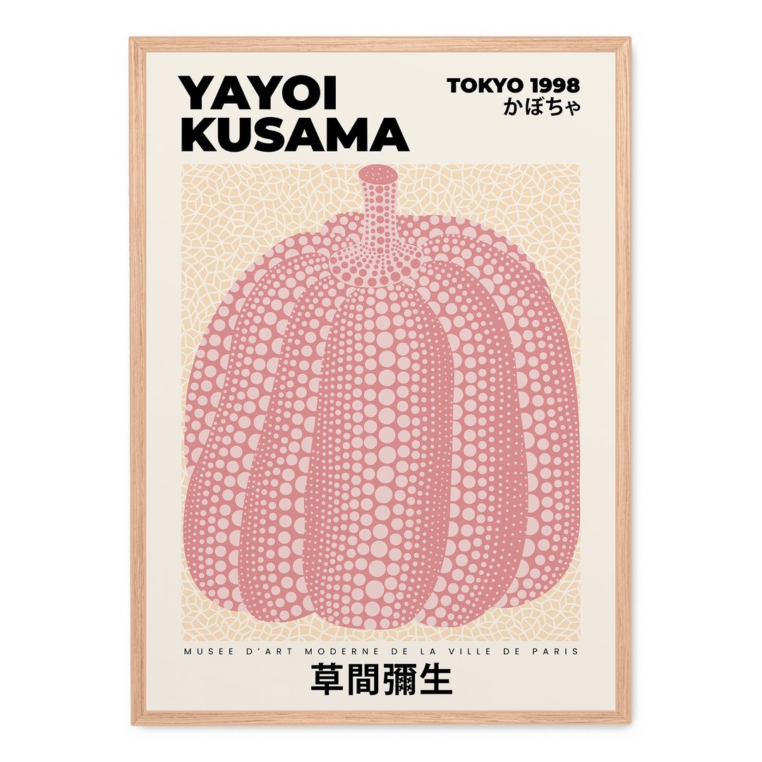 Yayoi Kusama - Pink Pumpkin